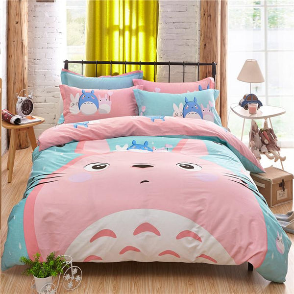 Cute Cartoon Bed Sheet