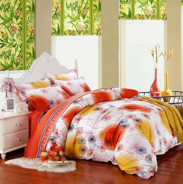 Cotton Flower Bedding Sets