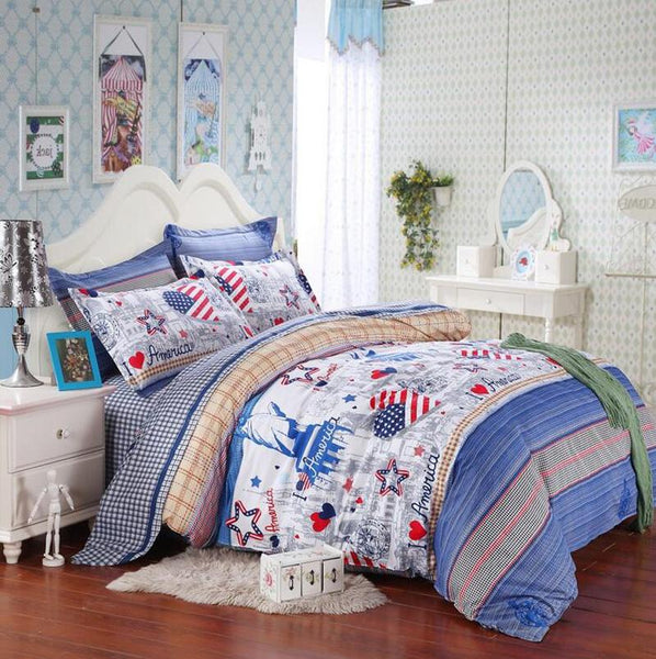 Cotton Flower Bedding Sets