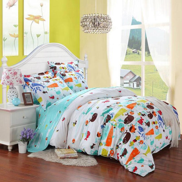 Cotton Flower Bedding Sets