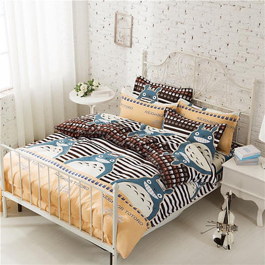 Cartoon Stripe Bedclothing