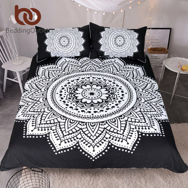 Mandala Print Bedding Set