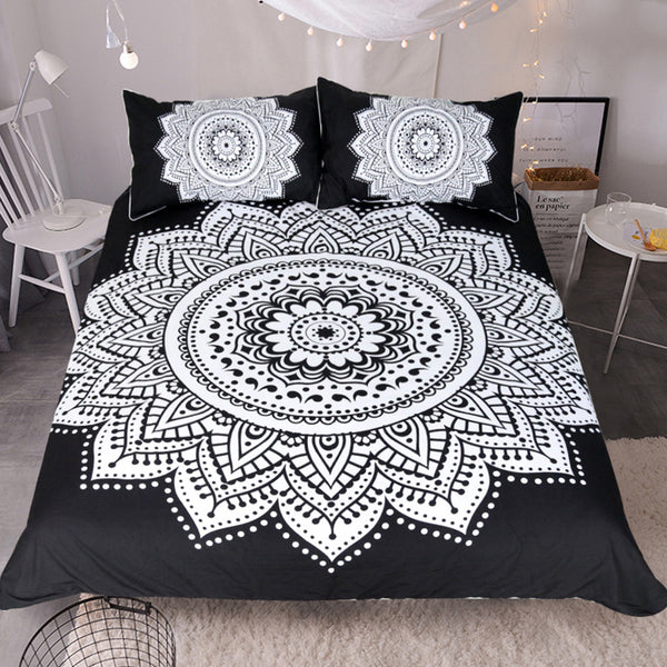 Mandala Print Bedding Set