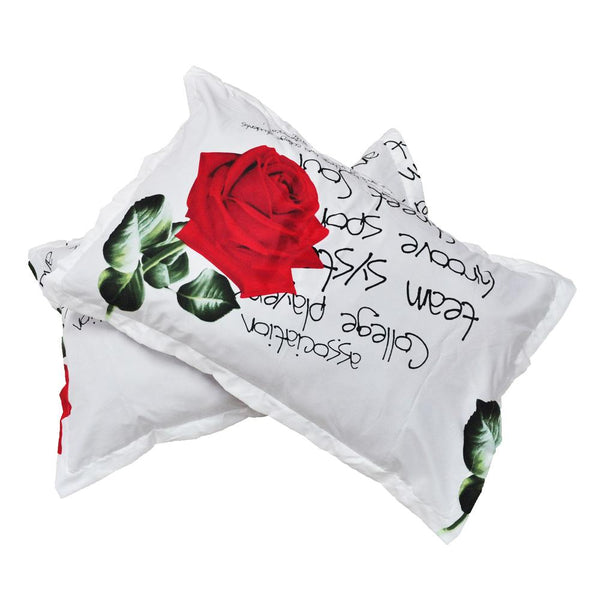 Red Rose Bedding Set