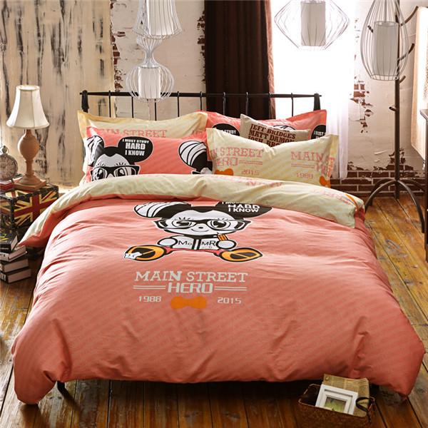 Cute Cartoon Bed Sheet