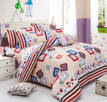 Reactive Printing Bedding Set