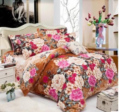 Reactive Printing Bedding Set
